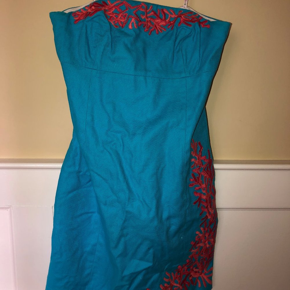 LILLY PULITZER - Embroidered Nautical Dress